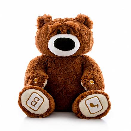 Игрушка из серии Luv'n Learn - Интерактивный медведь, коричневый 